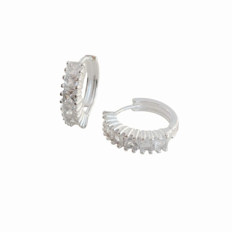 Aro Plata 925 Argolla c/cubic
