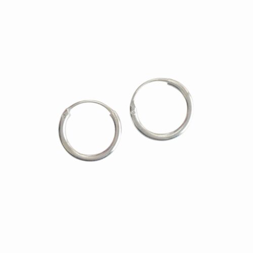 Aro Plata 925 Lisa 12mm