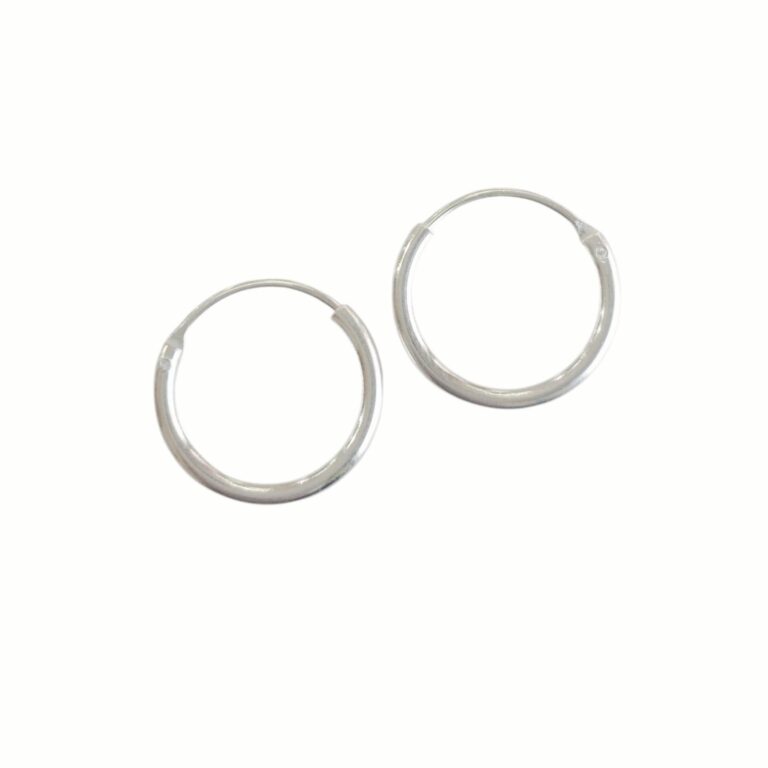 Aro Plata 925 Lisa 15mm