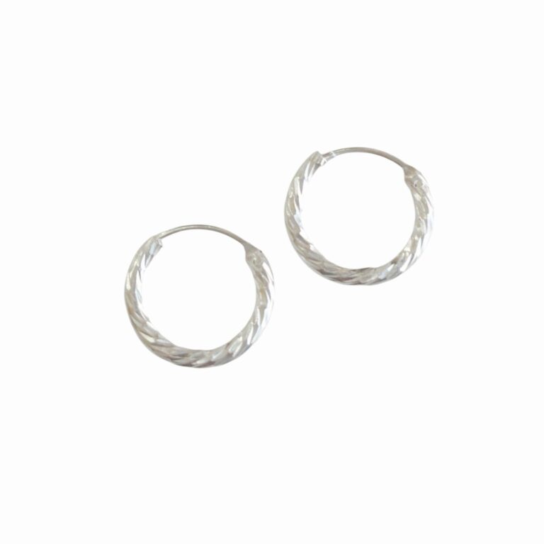 Aro Plata 925 Lisa 12mm