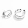 Anillo laminado plata 1000