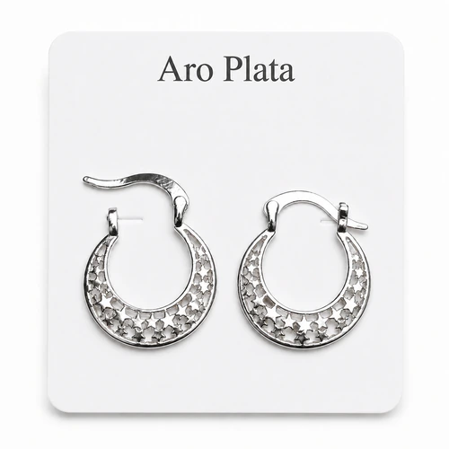 Aro Plata 925 Argolla plana mini