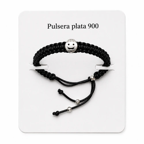 Pulsera Plata 925 Tejida c/ Fornituras