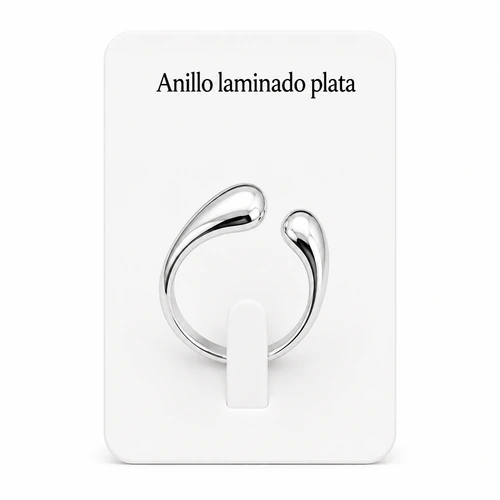 Anillo Laminado Plata 1000