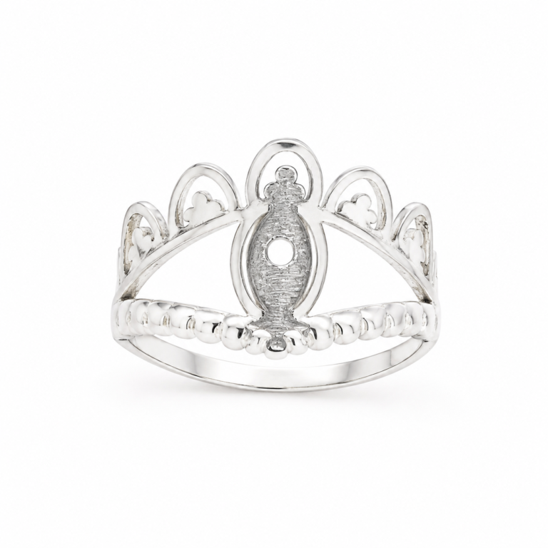 Anillo laminado plata 1000