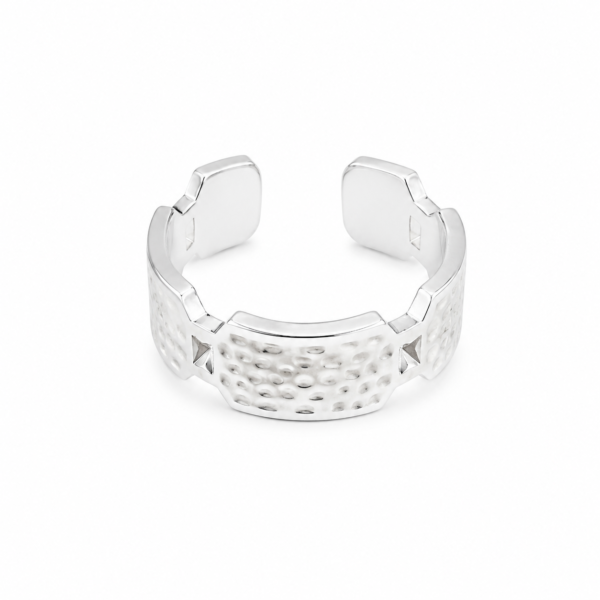 Anillo laminado plata 1000