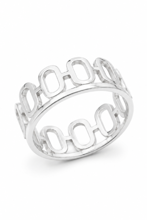 Anillo laminado plata 1000