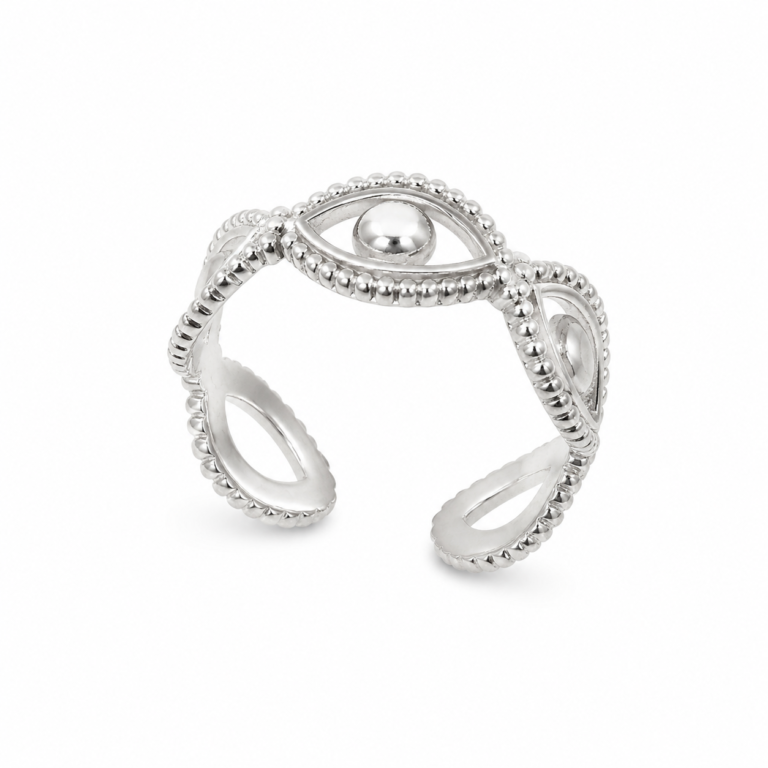 Anillo laminado plata 1000