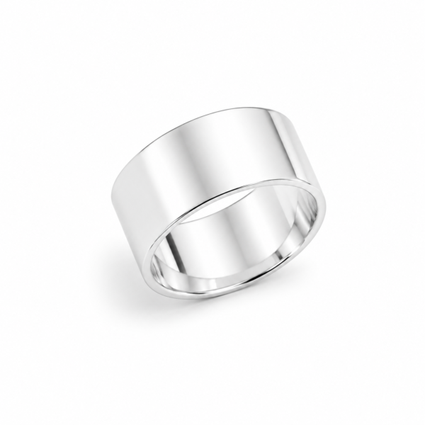Anillo laminado plata 1000