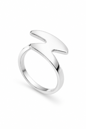 Anillo laminado plata 1000