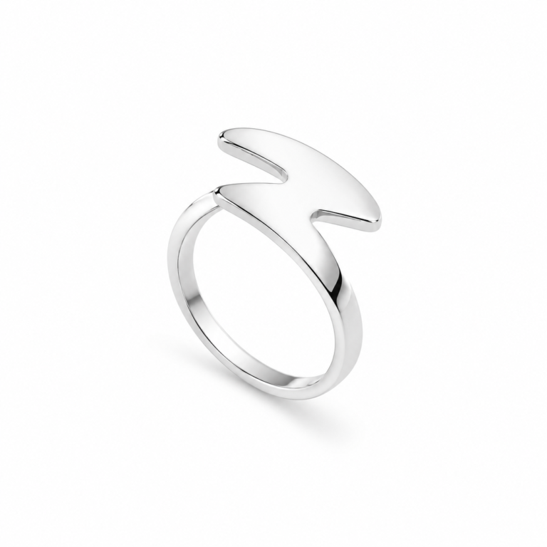 Anillo laminado plata 1000