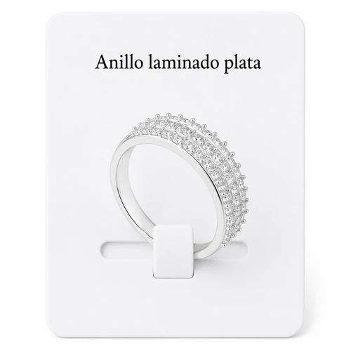 37220049-1 Anillo laminado plata 1000