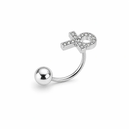 Piercing plata 925 ombligo