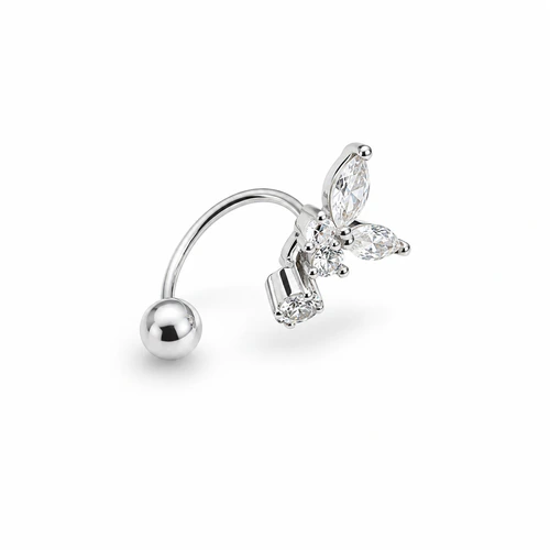 Piercing plata 925 ombligo