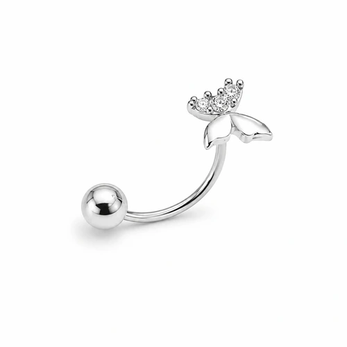 Piercing plata 925 ombligo