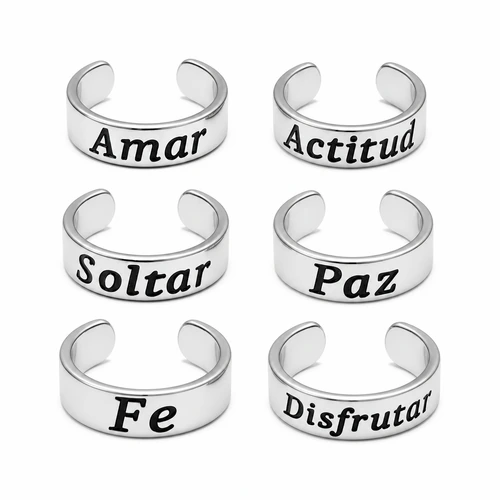 Anillo acero quirurgico Frases