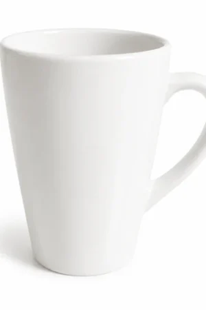 Chocolatero mai cónico blanco