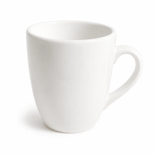 Taza blanca conica s/deco