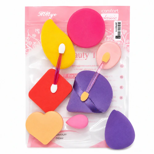 Set de esponjitas en bolsa