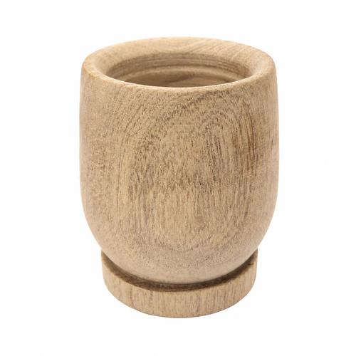 Mate de Algarrobo Copa Crudo (apto para pintar)