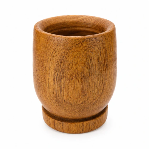 Mate de Algarrobo Copa encerado