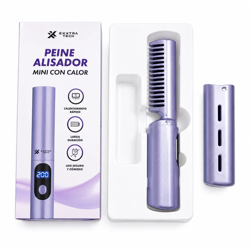 Peine alisador de viaje