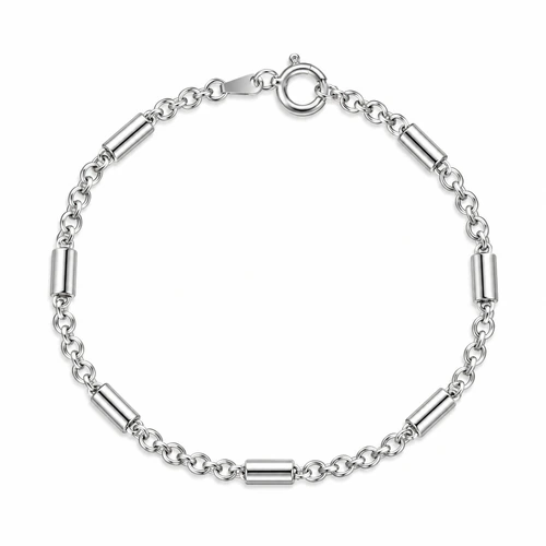 Pulsera plata 900 canuto-cadena