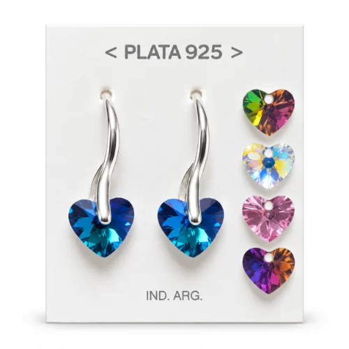 Aro Plata 925 Colección Swarovsky