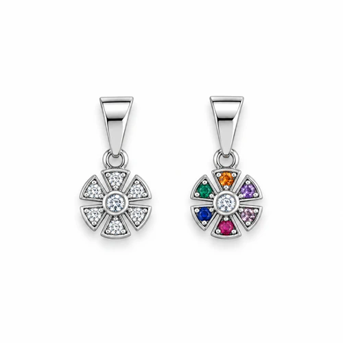 Dije plata Micro Cubic