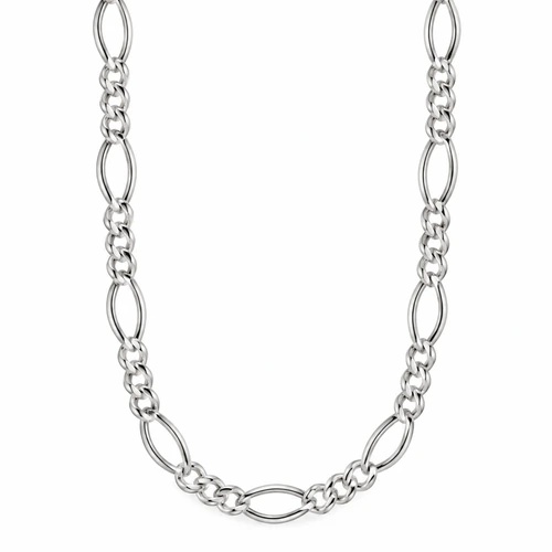 Cadena Plata 900 3×1 3x45cm