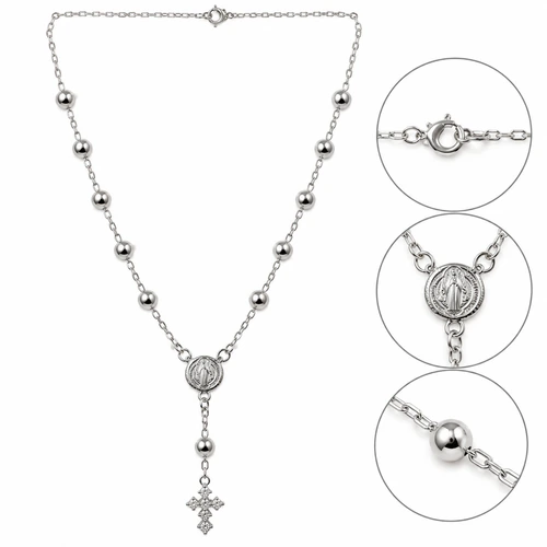 Denario plata 900 Bolitas grandes