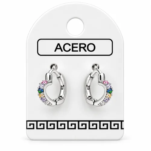 Aro AQ Blanco argollita corazón