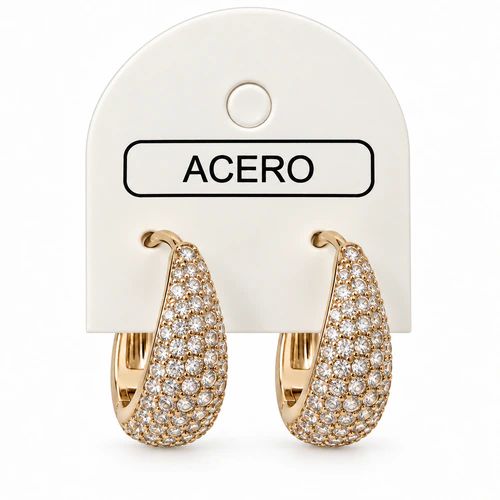 Aro AQD argollita strass sin fin