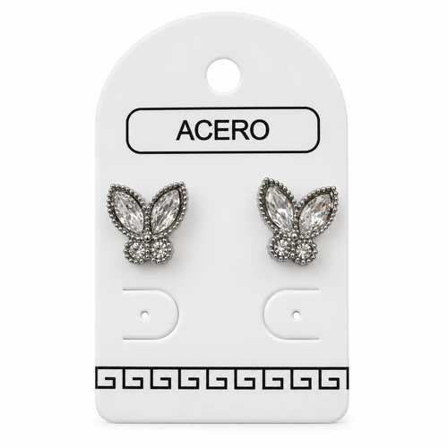 Aro AQ mariposa con strass