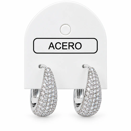 Aro AQB argollita strass sin fin