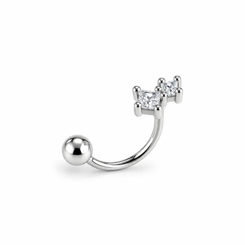 Piercing plata 925 ombligo