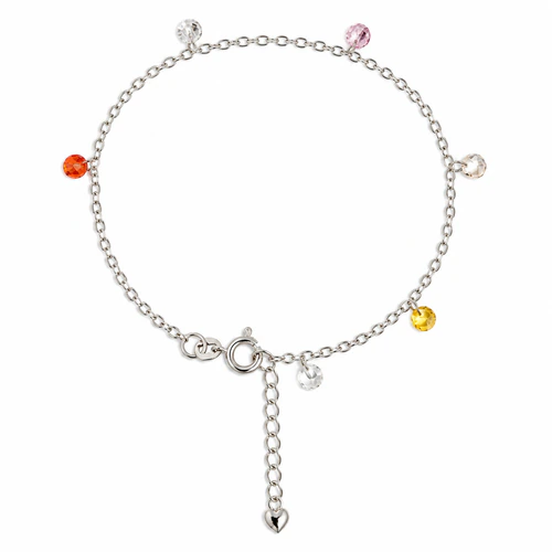 Pulsera espejito con cristales