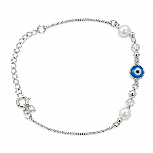 Pulsera veneciana con ojo turco