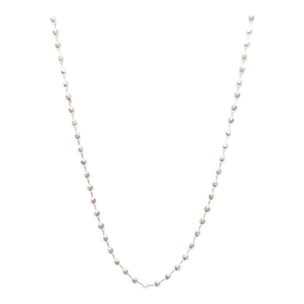 Cadena Plata 900 eslabon bolitas 2mm x40   *10