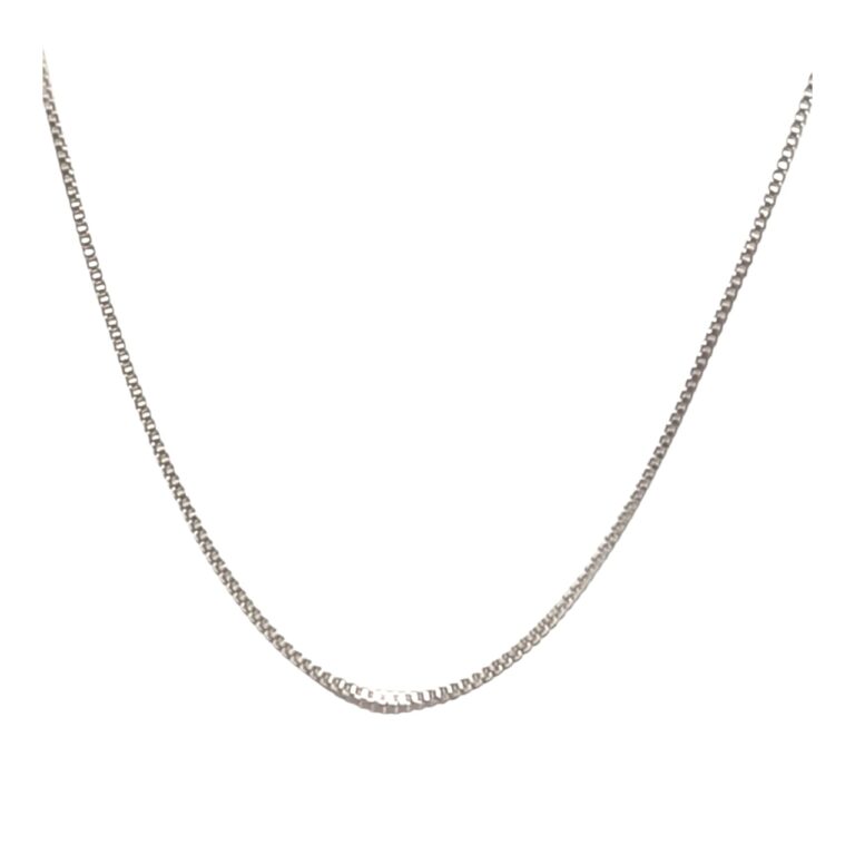 Cadena Plata 900 veneciana 1.0×40   *4