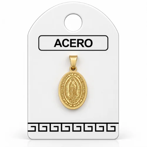 Dije AQ Dorado Virgen de guadalupe